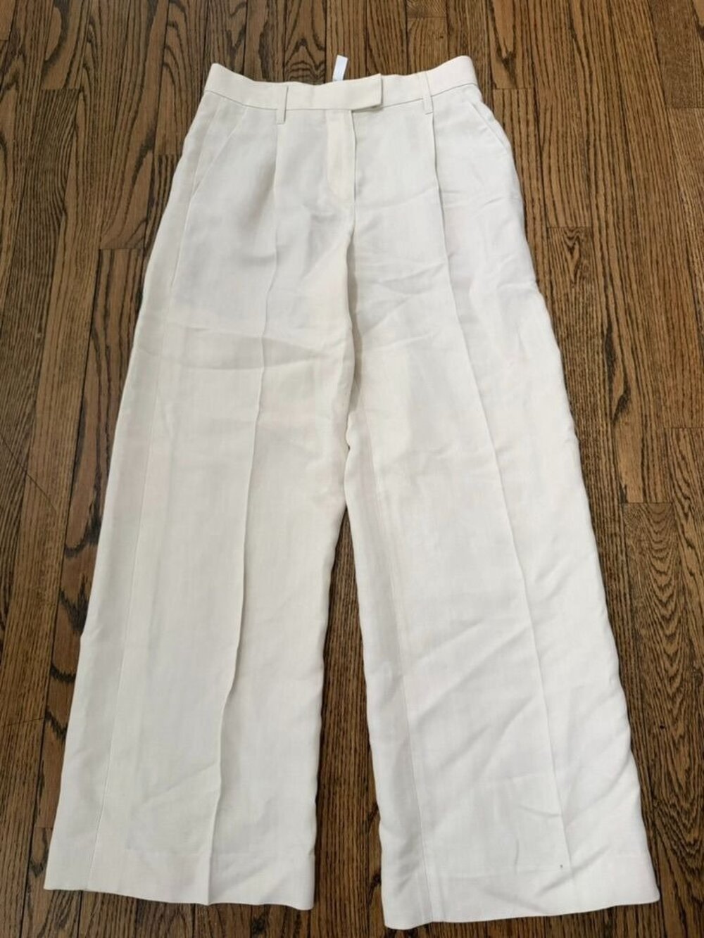 NWT Brunello Cucinelli Linen wide-leg trousers Size 4
